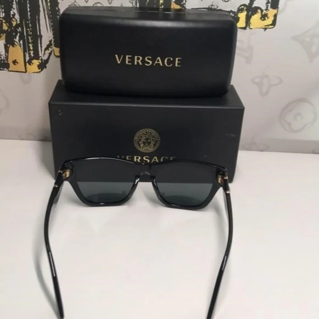 Versace VE4457 Black Designer Sunglasses – Brand New - Image 13