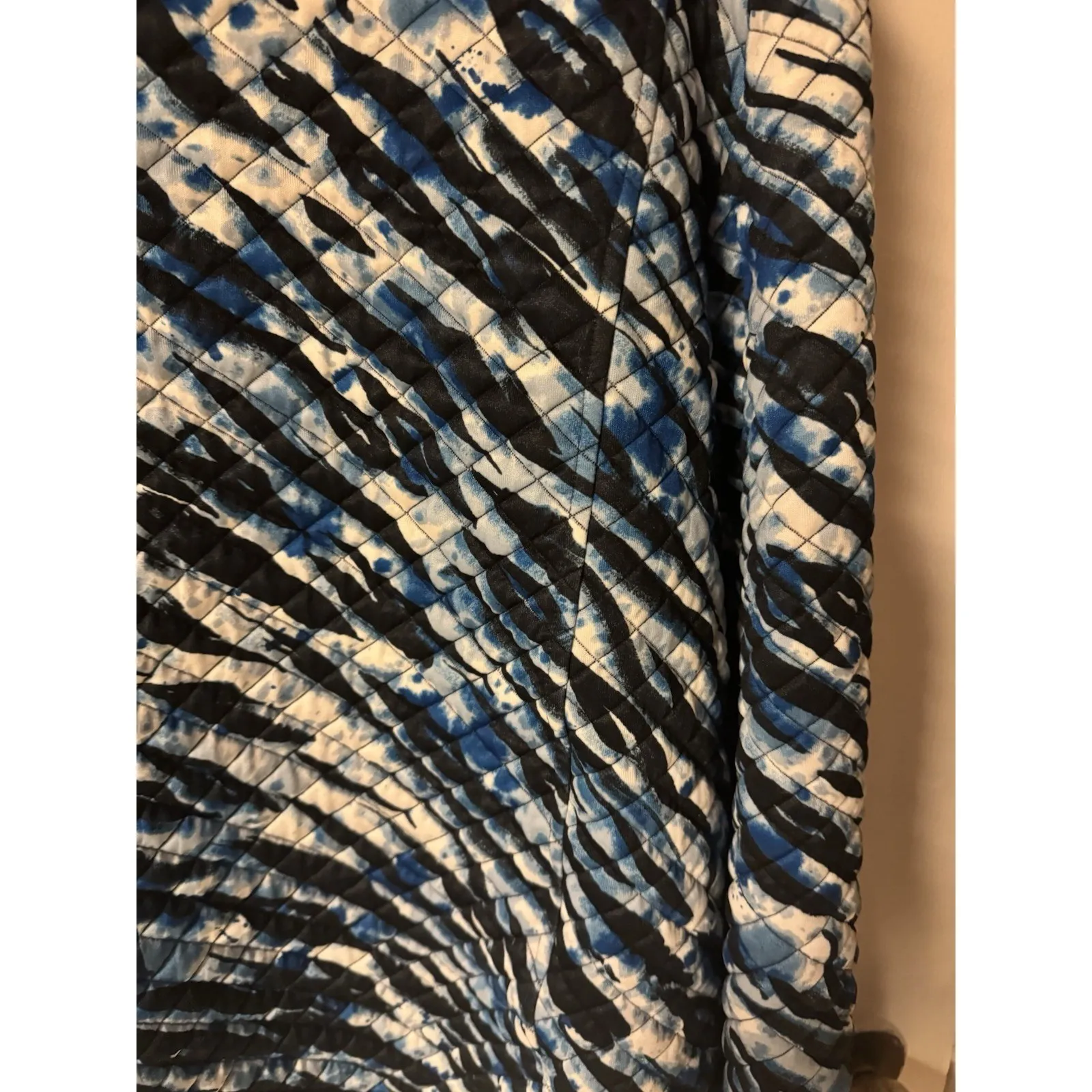 Ruby Rd Women's Size L Blue And Black Full Zip Jacket - Image 10