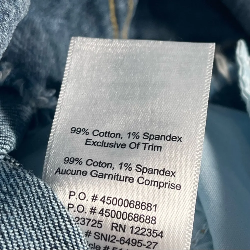 Talula Cut Off Denim Shorts Sz 27 - Image 10