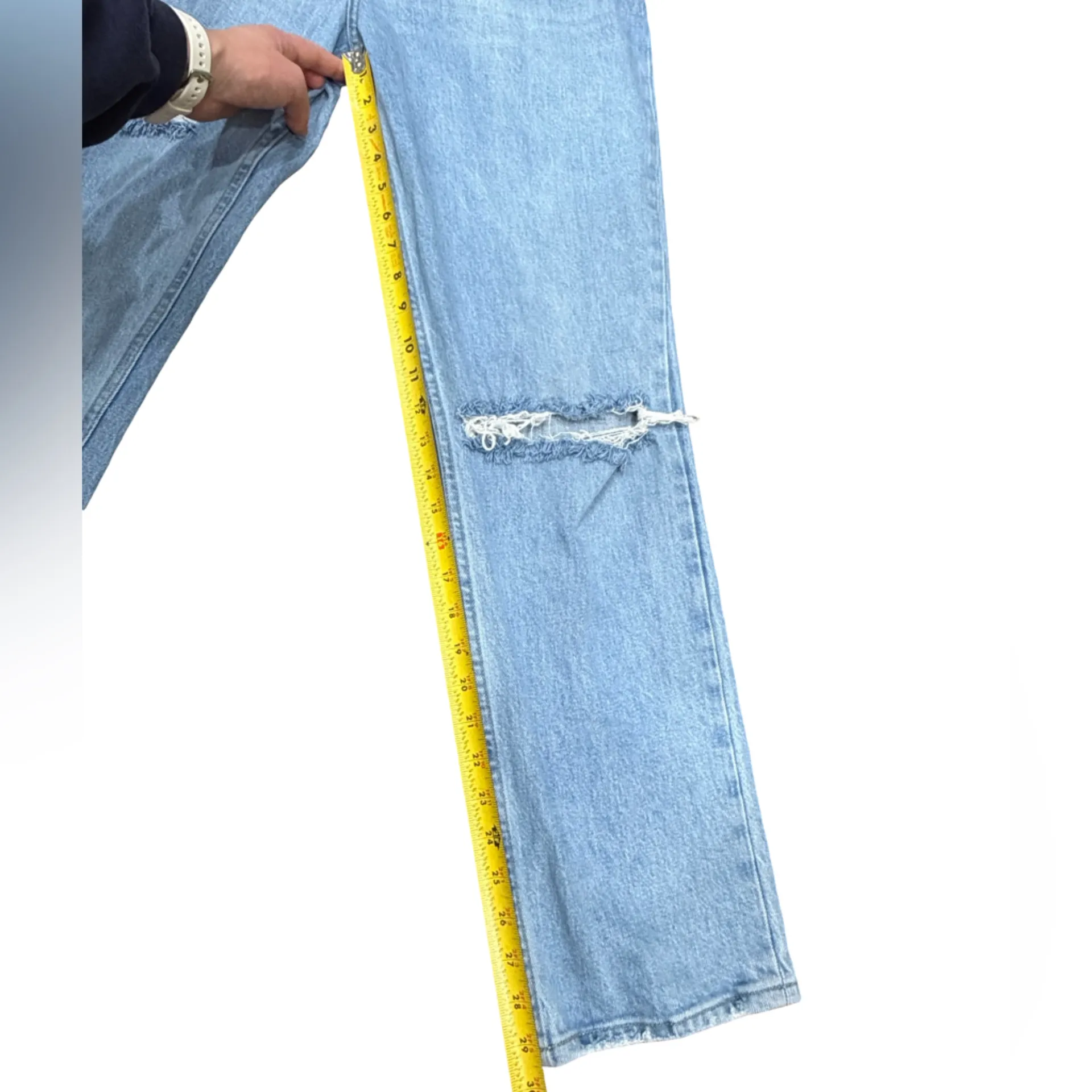 👖 Abercrombie & Fitch Curve Love 90s Straight Jeans - Size 29 - Ultra High Rise🌟 - Image 12