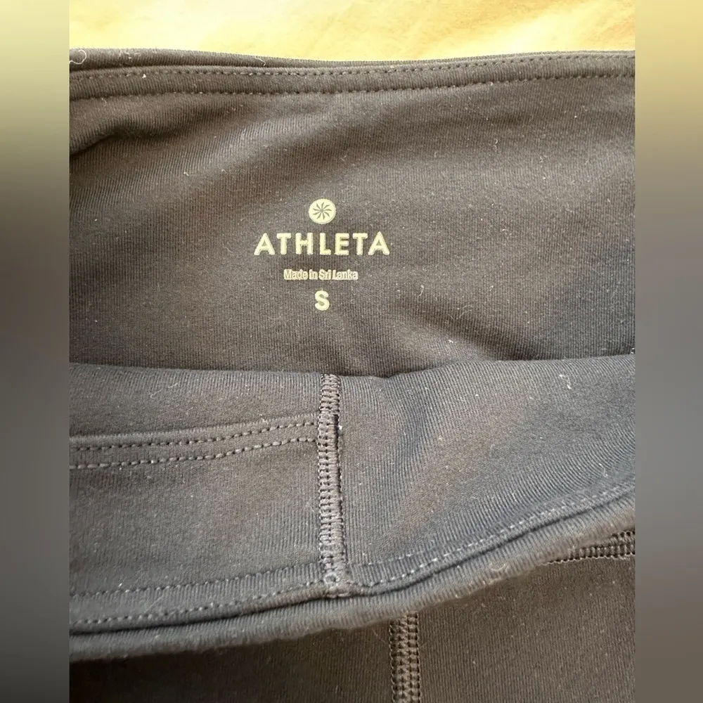 Athleta Chaturanga High Rise Capri Legging in Navy M - Image 2