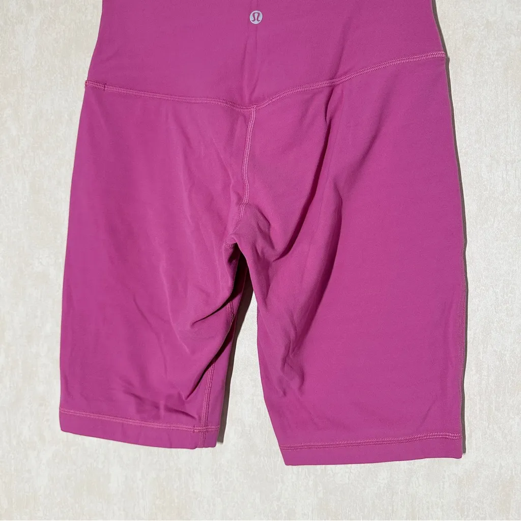 Lululemon Women’s Align Super High-Rise Biker Short 10” Yoga in Pink Lychee 8 - Image 8