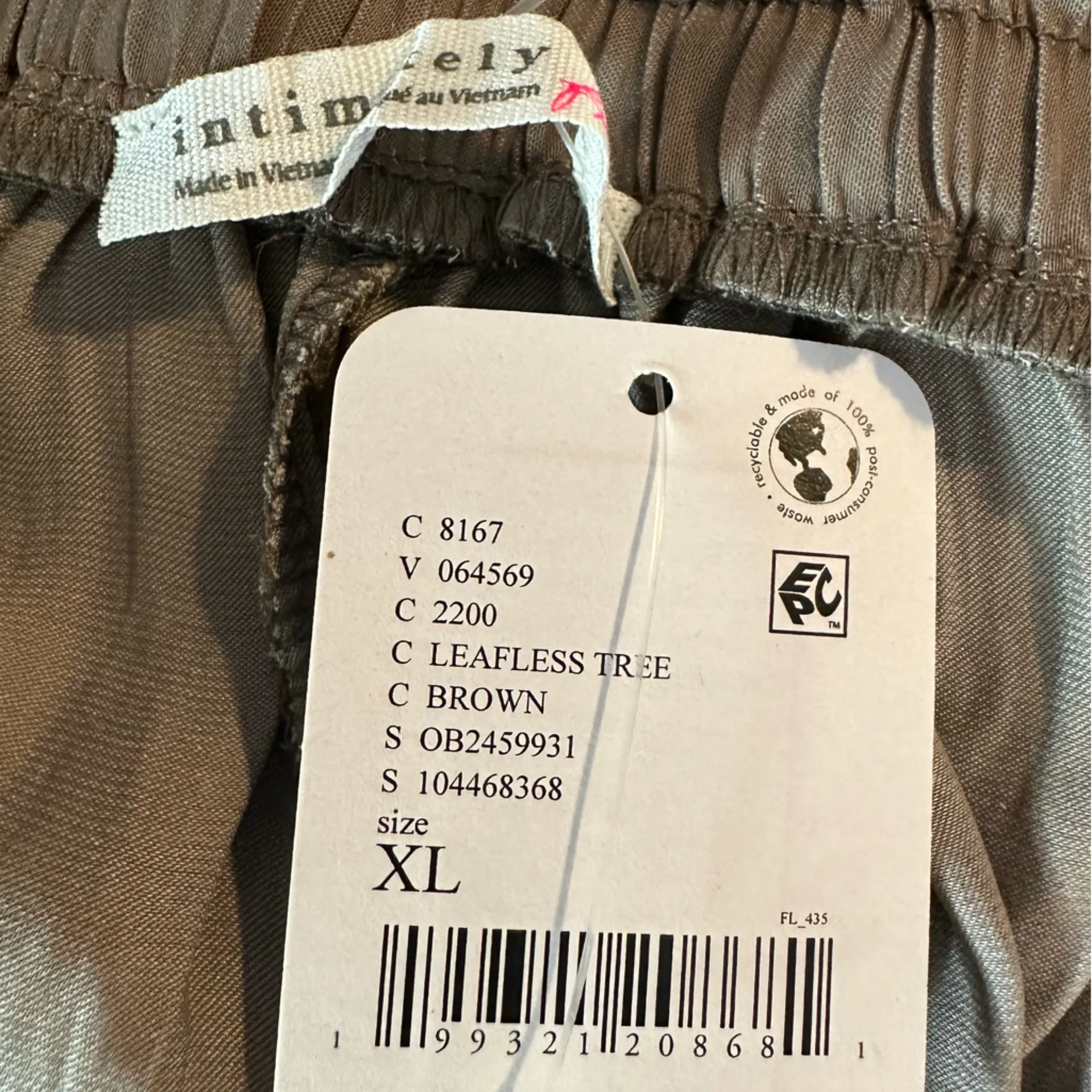 Free People Billowy Bohemian Silky Sleepover Crush Balloon Genie Harem Pants XL - Image 7