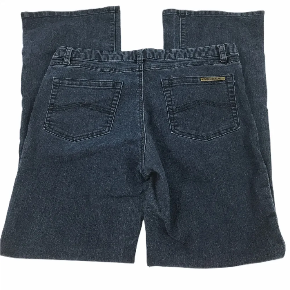 Michael Kors Bootcut Jeans, Dark Blue, 8 - Image 4