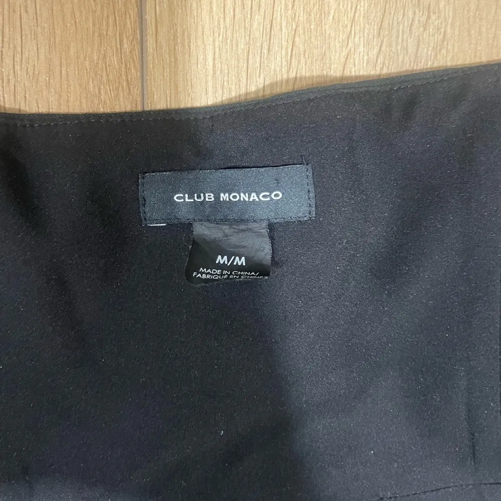 Club Monaco strapless peplum top - Image 4