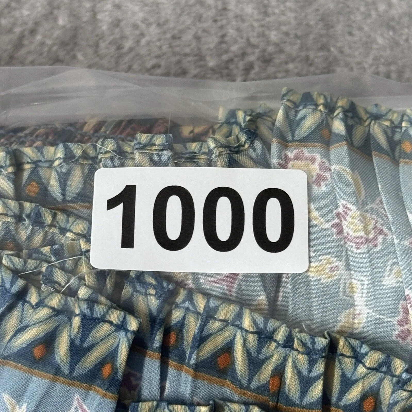 Current Air Dress Women Small Blue Purple Paisley Mikayla Satin Pleated Bohemian - Image 10