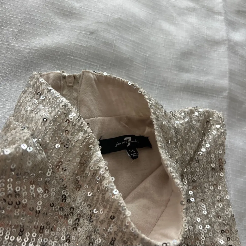 7 For all mankind sequin bodysuit - Image 5