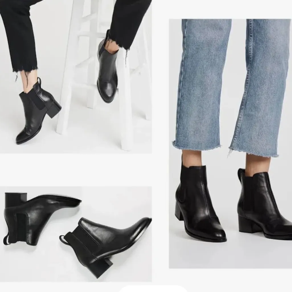 Rag & Bone Walker Chelsea Boot Black Leather - Image 3