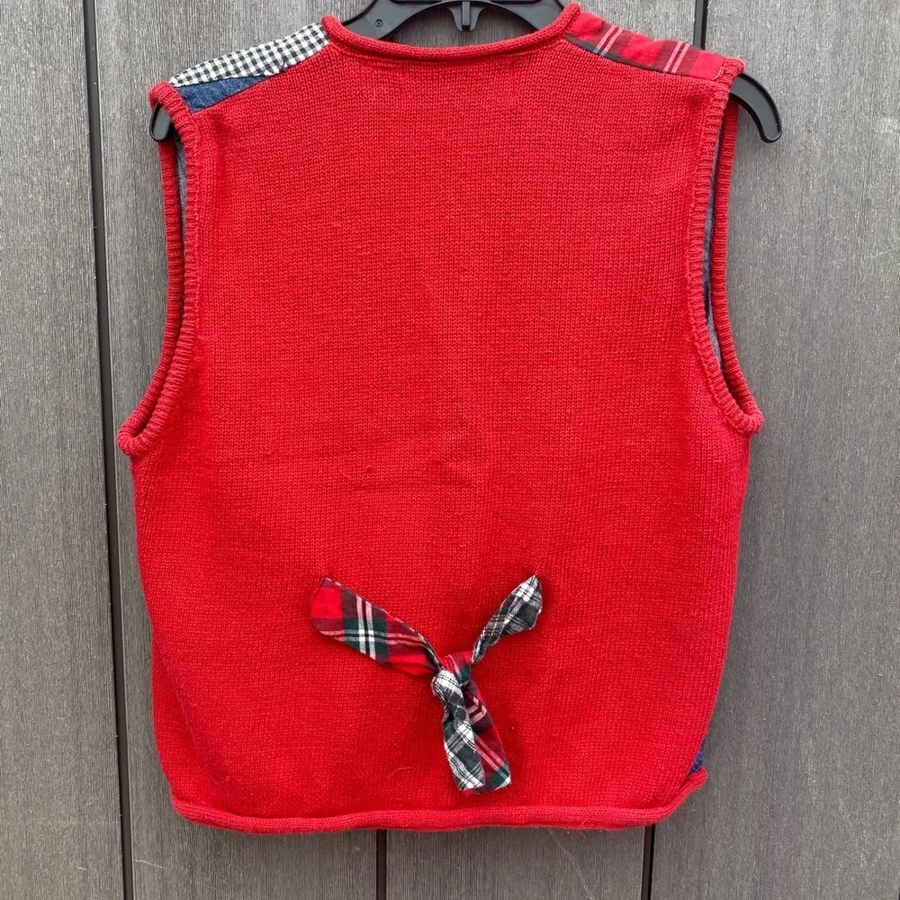 Vintage BellePointe Sweater Vest Size M - Image 5