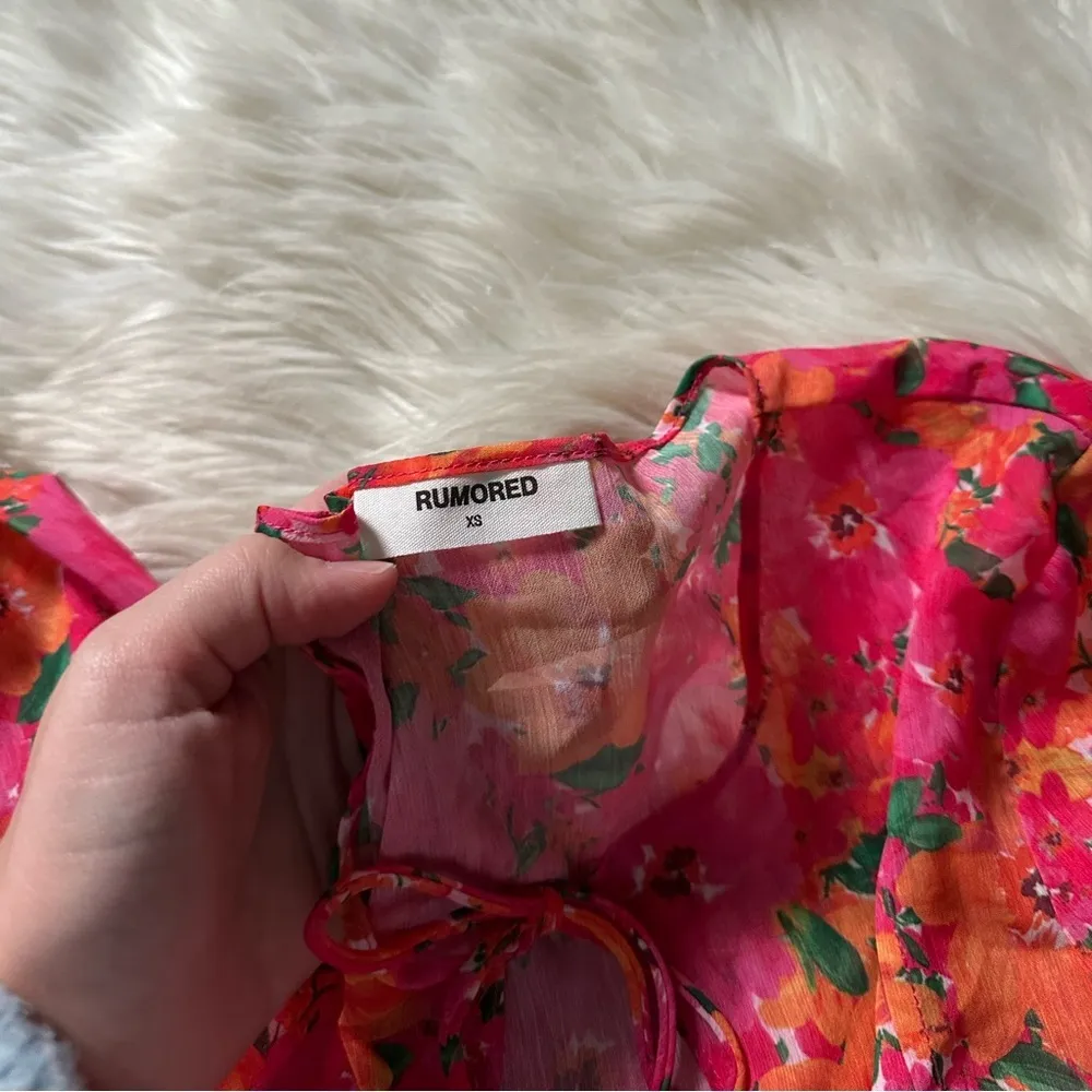 RUMORED East End Top Pink Size XS - Image 11