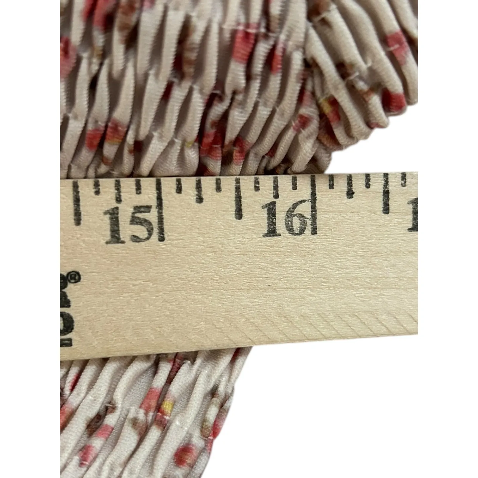 Princess Polly Quinn Floral Smocked Crop Swim Top Tie Front Short Sleeve Size 10 - Image 8