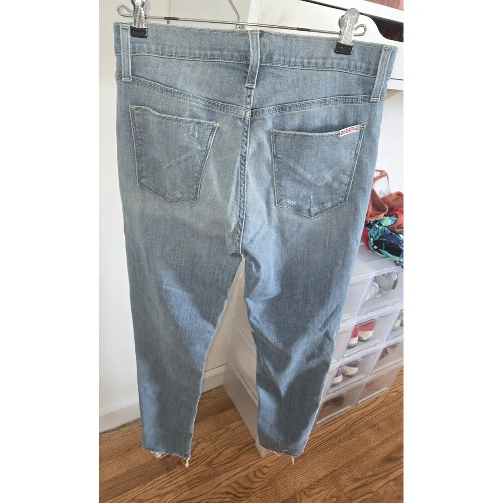 HUDSON Jeans Womens Blue Blair High Rise Super Skinny Ankle, SIZE 29 - Image 2