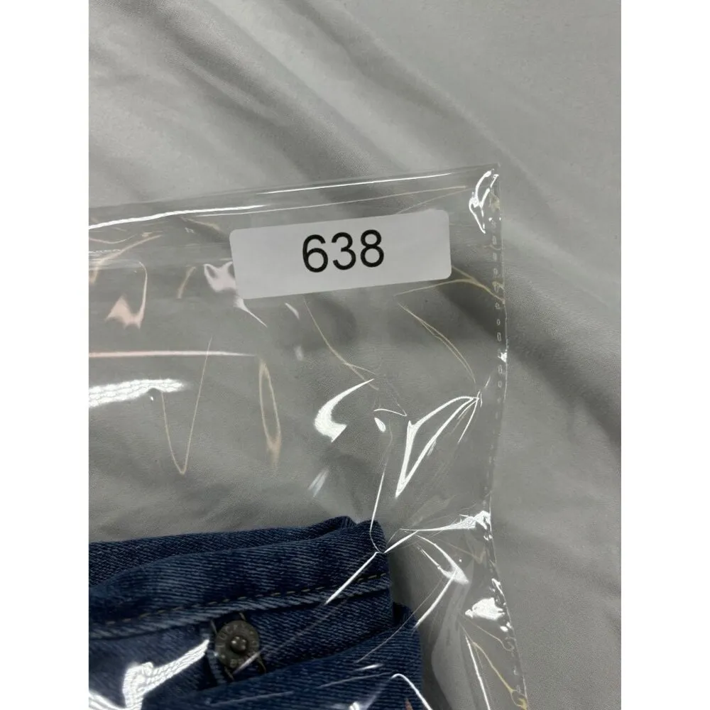 Lucky Brand Stella Skinny Ripped Jeans 8/29 Blue Frayed Hem Distressed Denim - Image 12