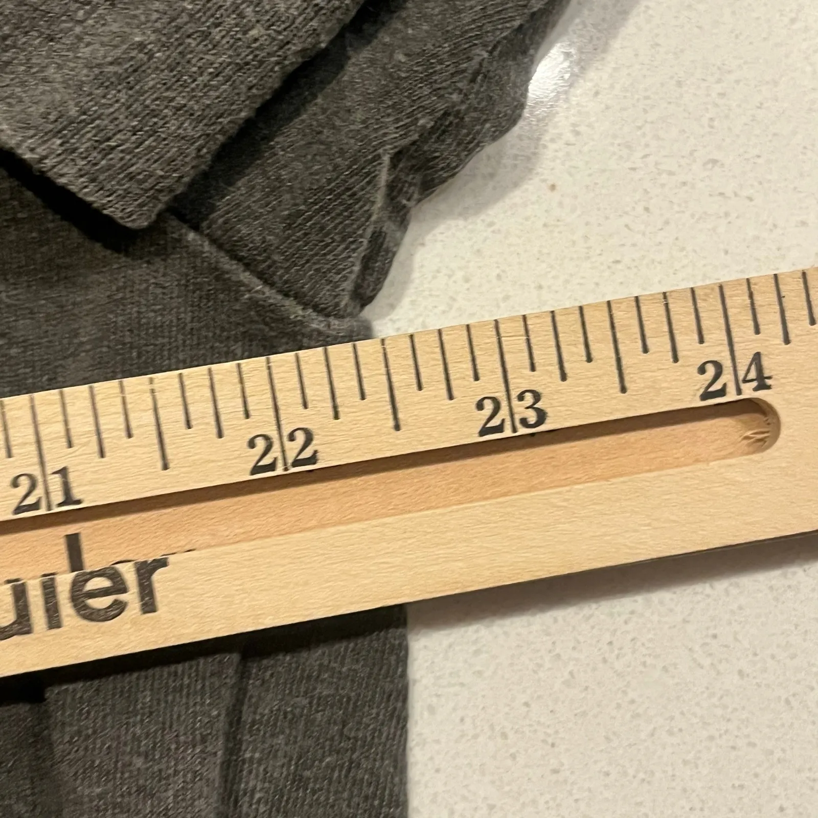 BDG Outfitters‎ Women Small Medium Grow From Within Long Sleeve Faded Gray - Image 3