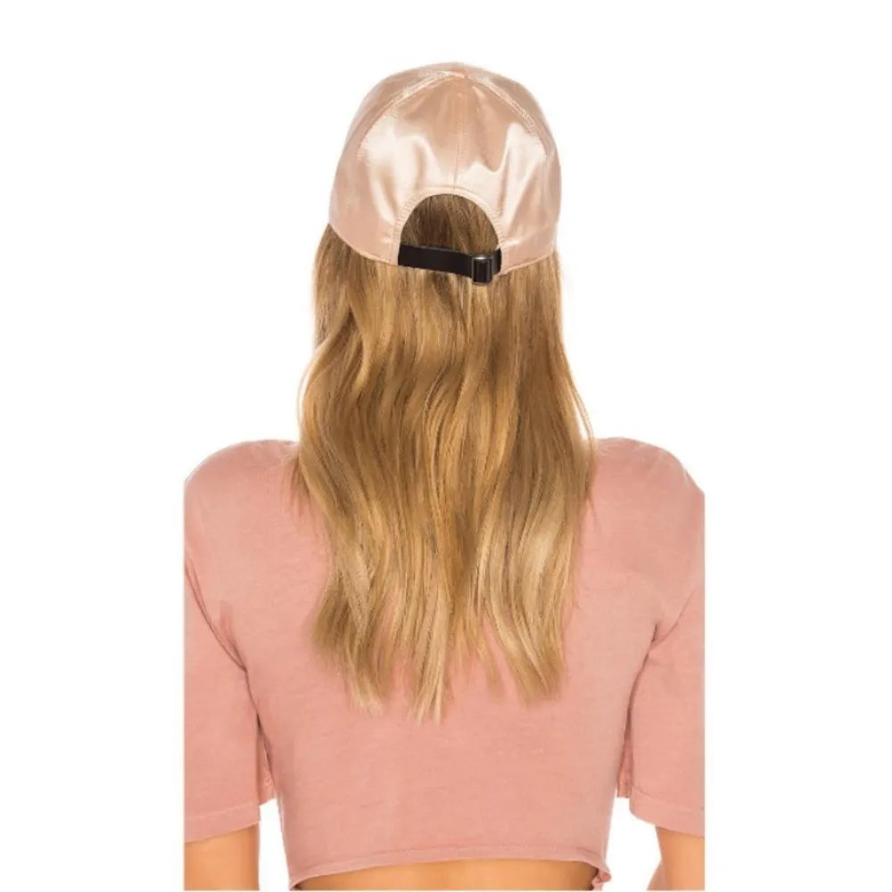 💕MICHAEL STARS💕 Satin Dreams Baseball Cap ~ Gold NWT - Image 4