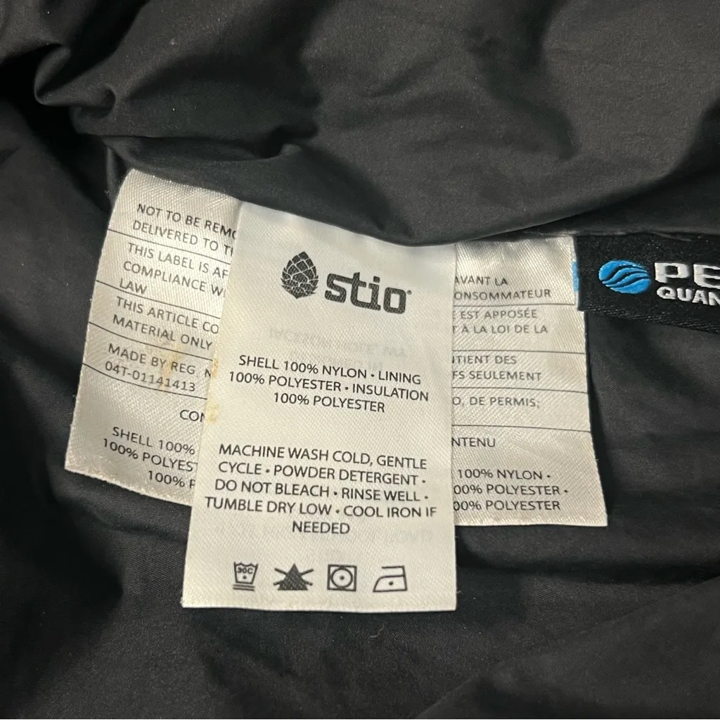 Stio Womens Insulated Quilted Zip Jacket Size Small Thermore Pertex Gorpcore - Image 14