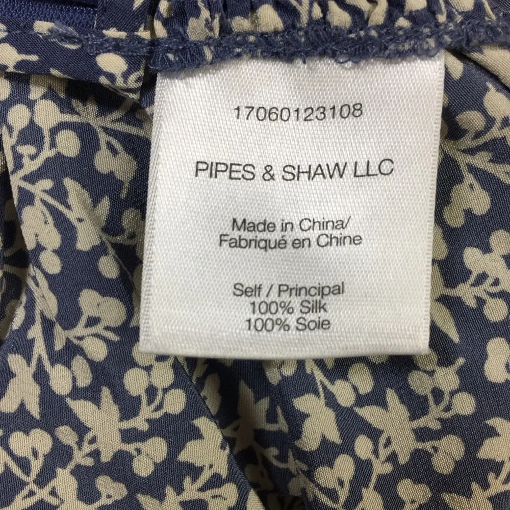 Veronica Beard 100% Silk Floral Skirt Size 8 - Image 7