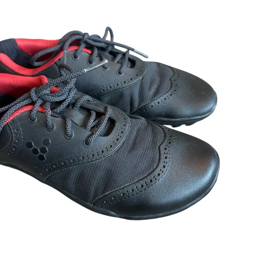 Vivobarefoot Black Linx Golf Shoes Lace Up Athletic Athleisure Size 39 8.5 Women - Image 7