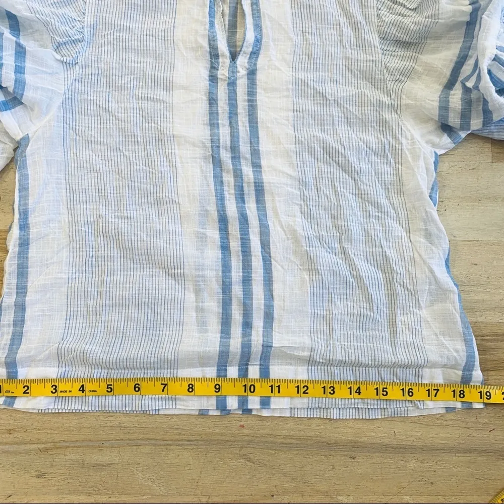 Rebecca Taylor La Vie 100% cotton flare sleeves flowy top NWOT - Image 8