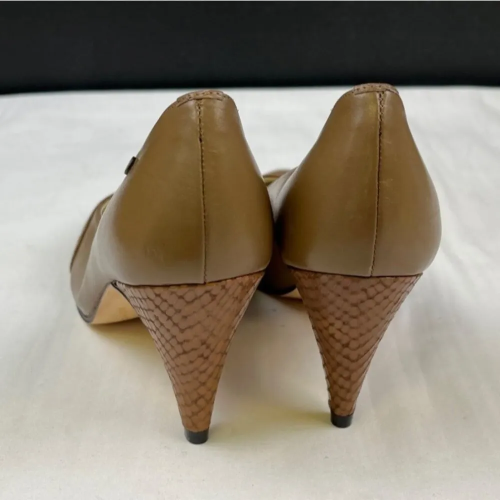 Etienne Aigner Women's Brown Shoes/Heels Sz 5.5M SKU 4432 - Image 2