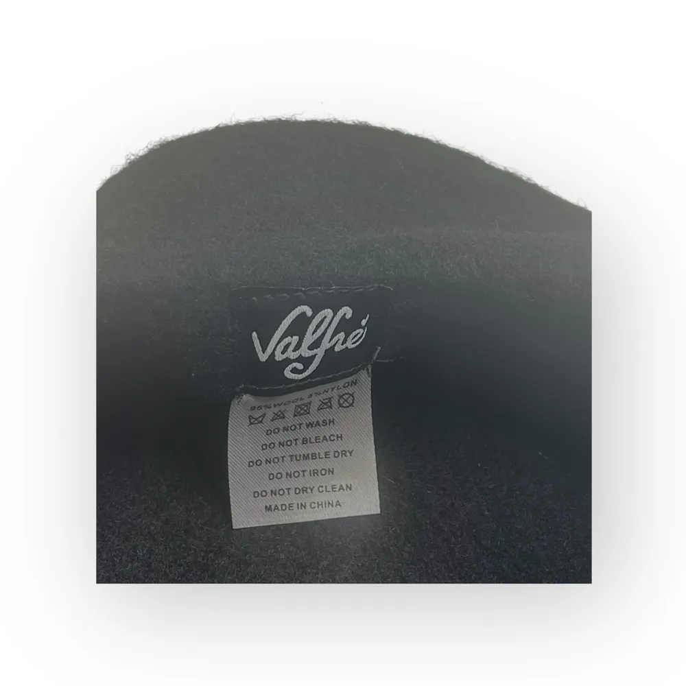 VHTF: Valfre ☻︎ Cherry Bomb Baby Embroidery Wool French Beret ☻︎ Black XS S M L - Image 11