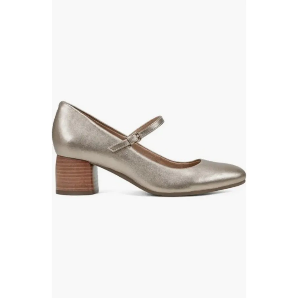 💕EARTH💕 Rumer Mary Jane Pump ~ Yellow Gold 8.5M Size 8.5 - Image 2