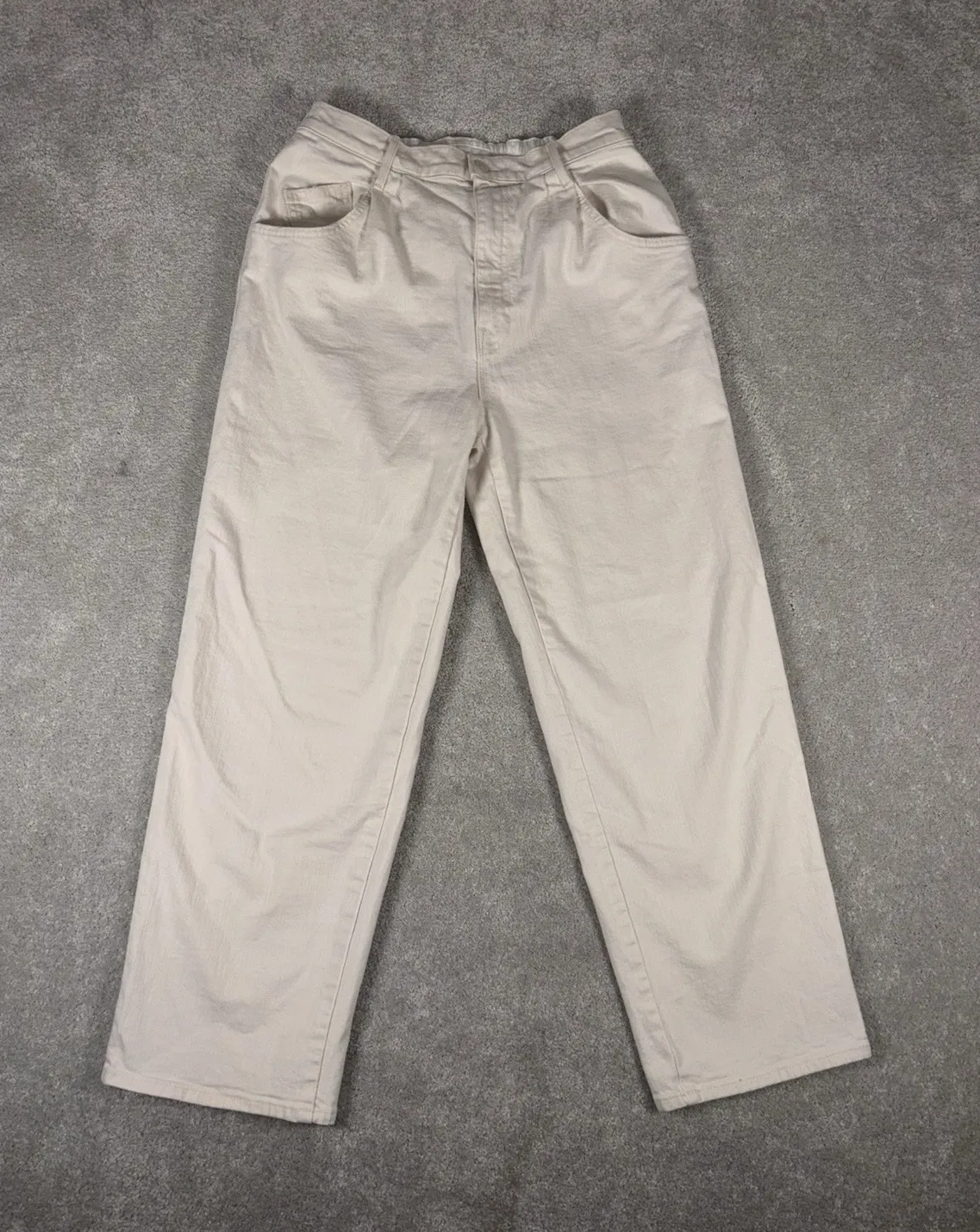 Mother Superior The Half Spring Pleated Greaser Ankle In Act Natural 28 Tan - Image 1