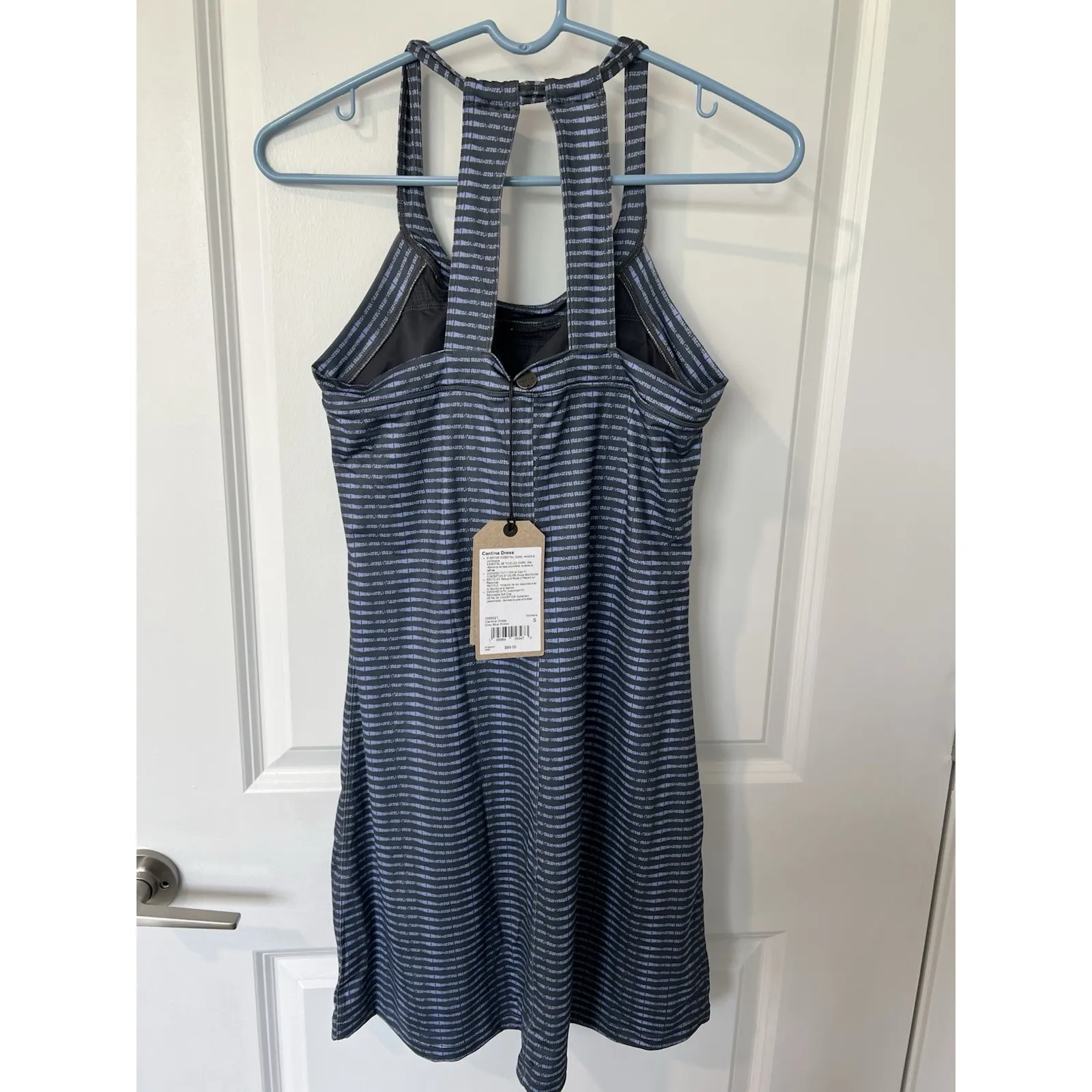 Prana‎ Cantine Dress NWT - Gray Blue Wicker - Size Small - Image 2