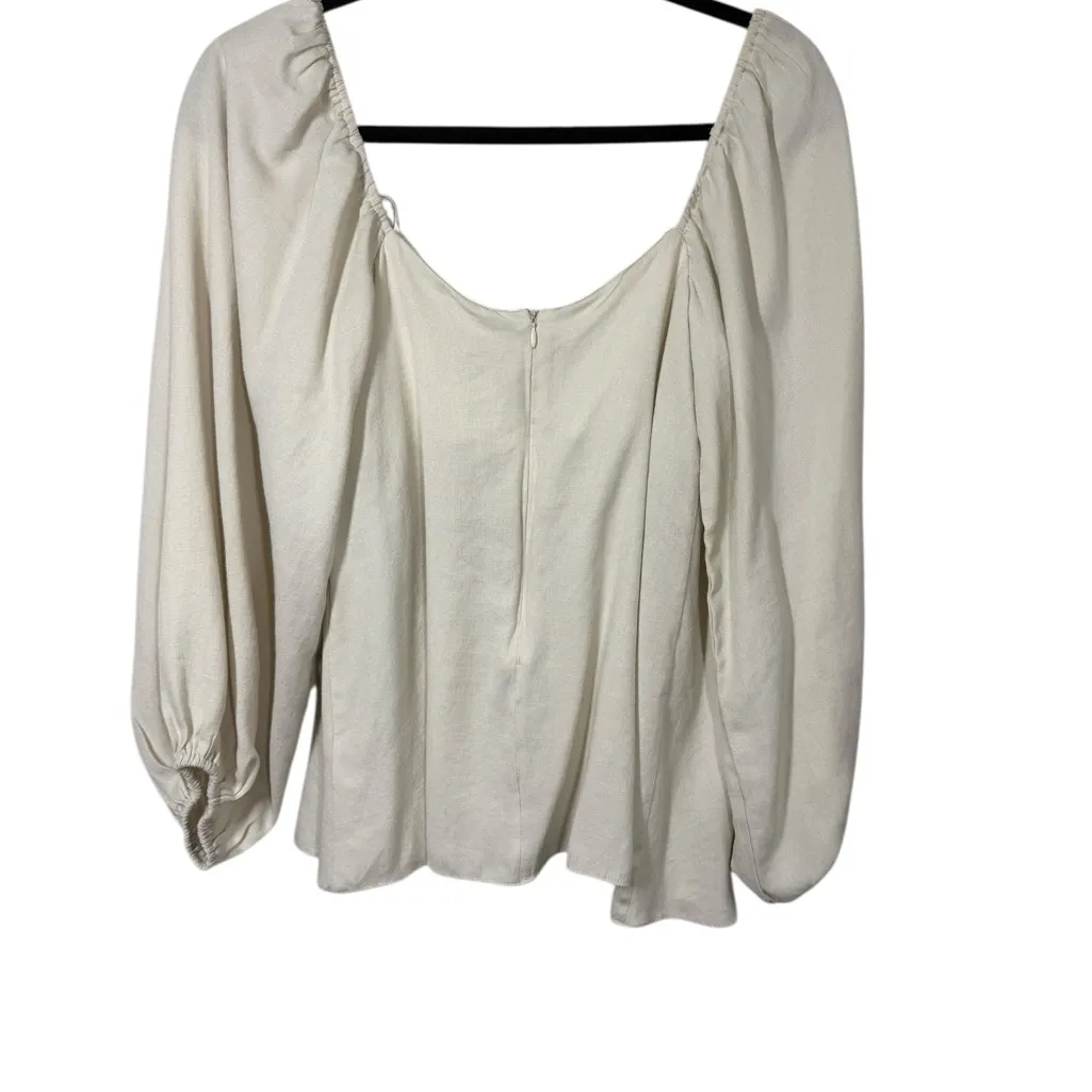 Pomander Place Tuckernuck Pippa Puff Sleeves Blouse Size XS - Image 4