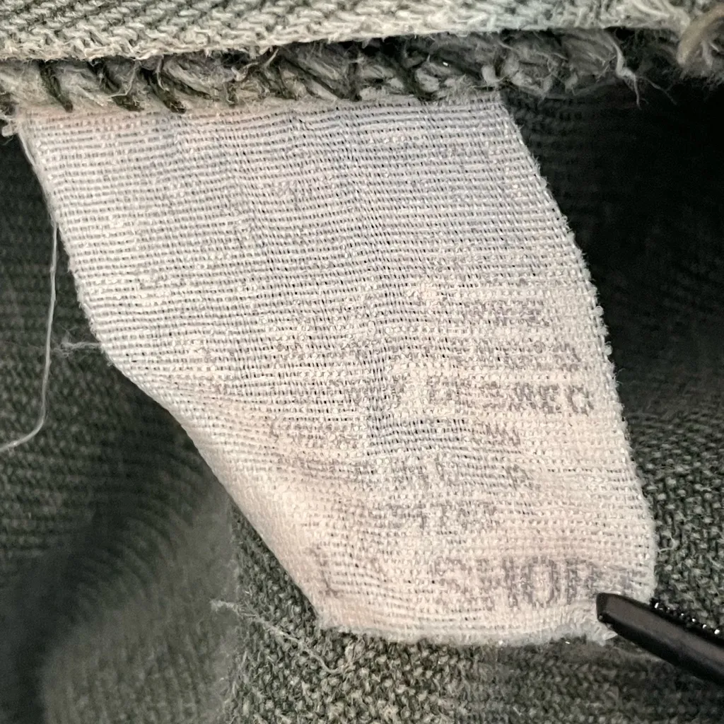 Vintage 90s Lee Jeans Faded Green Tapered Leg Mom Jeans Grunge Neutral‎ Denim Size undefined - Image 8