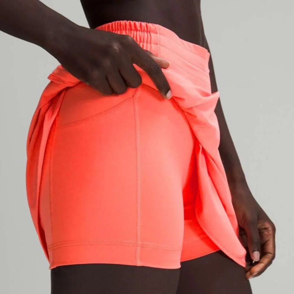 Lululemon‎ Women’s 2 Hotty Hot High Rise Skort Skort Raspberry Cream Pink Tennis - Image 14