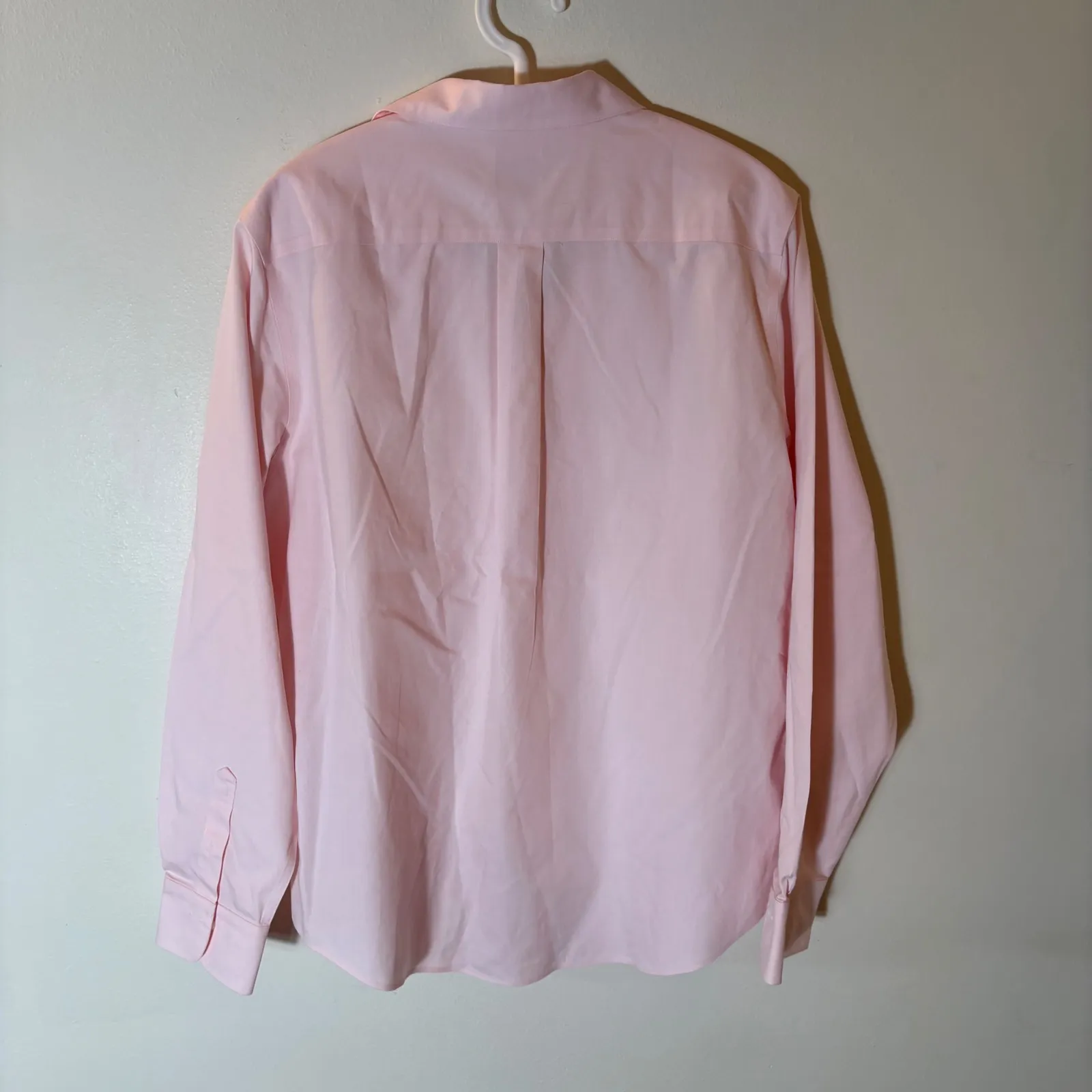 Brooks Brothers Pink Classic Fit Non Iron Cotton Button Down Shirt Size 12 - Image 5