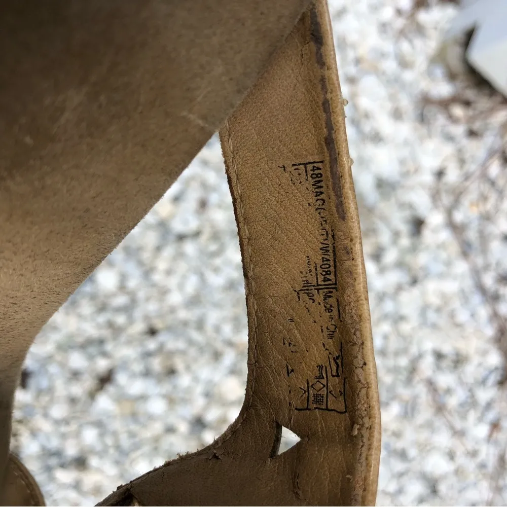 Vionic Maggie Orthaheel Wedge Sandal Tan Sz 6.5 - Image 6