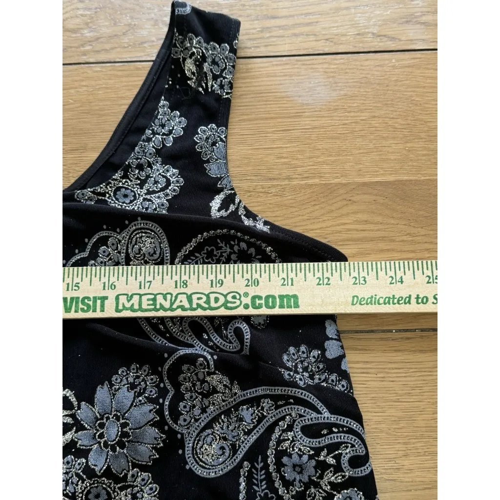 Alex‎ Evenings Womens Jacket and Tank Set 3X Black Sparkle Top Wedding Formal - Image 15