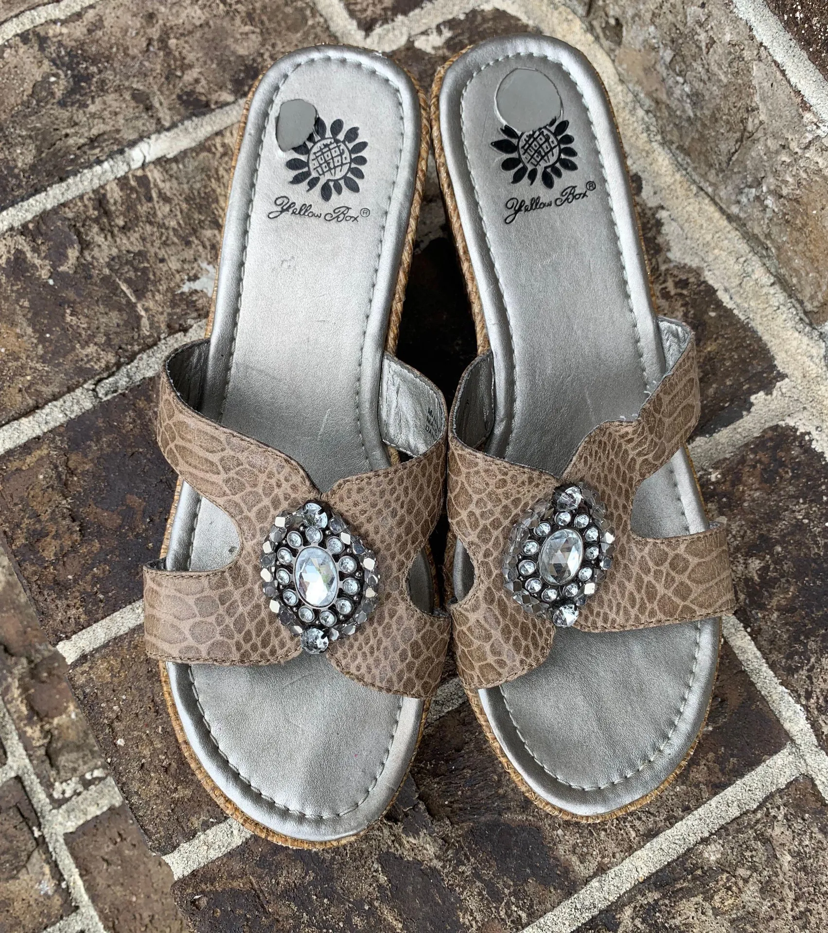 Sandals Wedges Womens 7 - Image 3