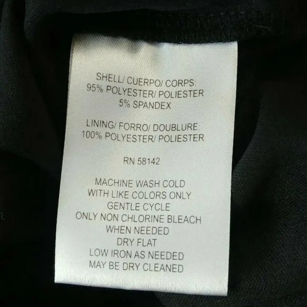 Textured Black  Sleeveless Knee-Length Sheath Modcloth Dress by London Times 6 - Image 6