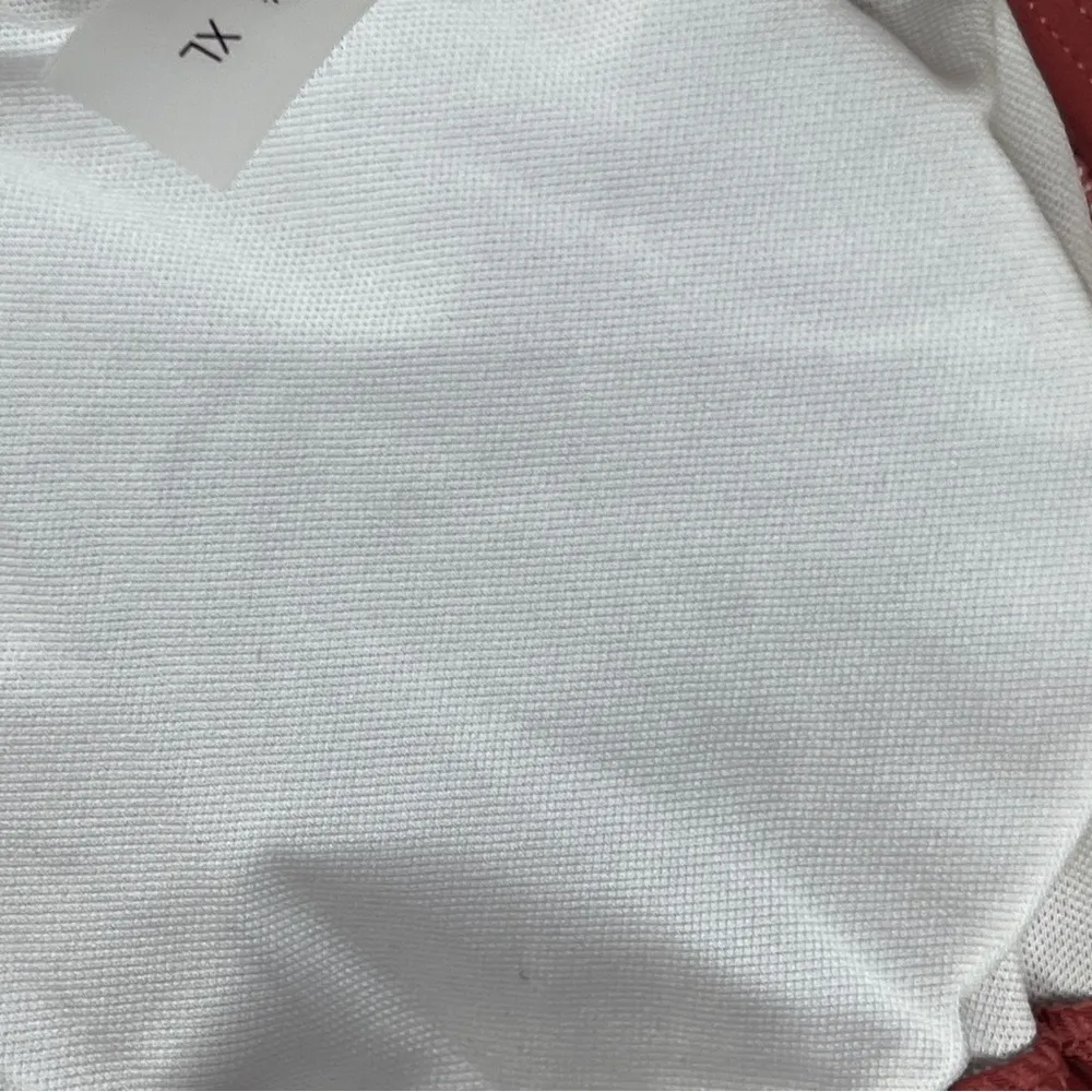 Bikini Rust Color Drawstring swimsuit bathing suit 2 piece Size XL - Image 12