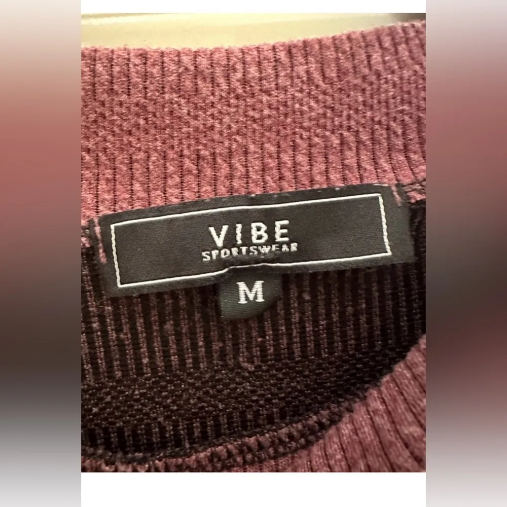 Vibe Women's Mock Neck Rib Knit Sleeveless Midi Dress Size M Size M - Image 3