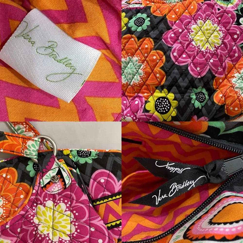 Vera Bradley Floral Tote Bag - Image 8