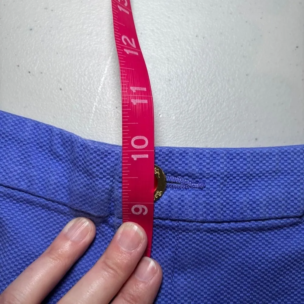 Lilly‎ Pulitzer Purple Callahan Shorts 14 Beach Summer Club Preppy Colorful - Image 7