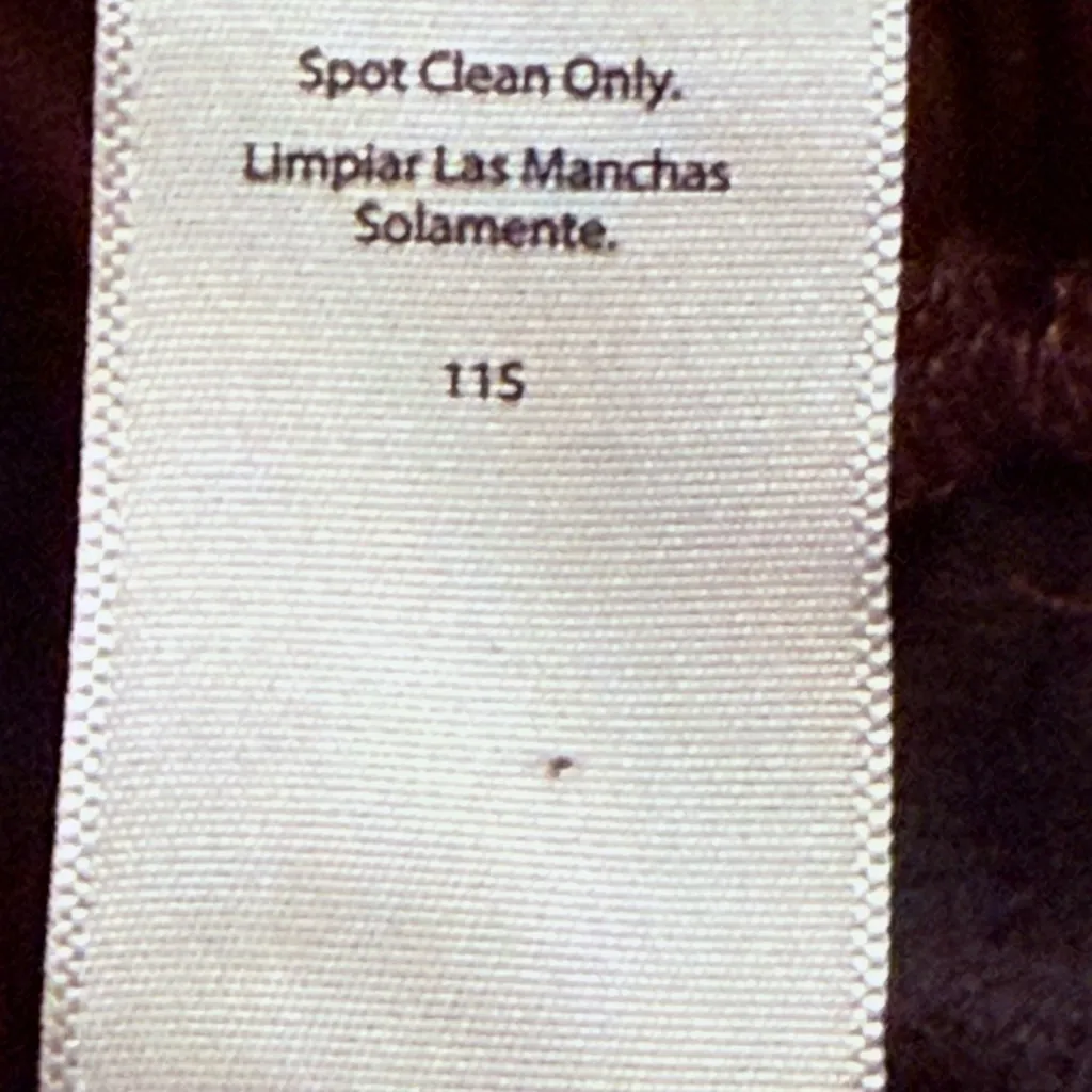 NWT Time and Tru Brown Brown Faux Leather Skirt M (8 - Image 10