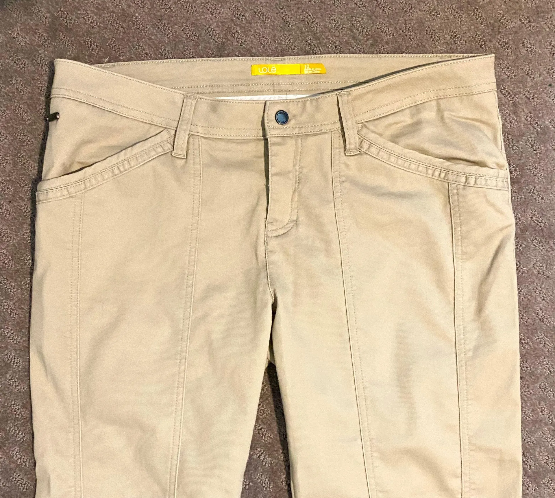 NWOT Lole UPF 50+ stretch cropped hiking pants. Sz 10  - Image 3