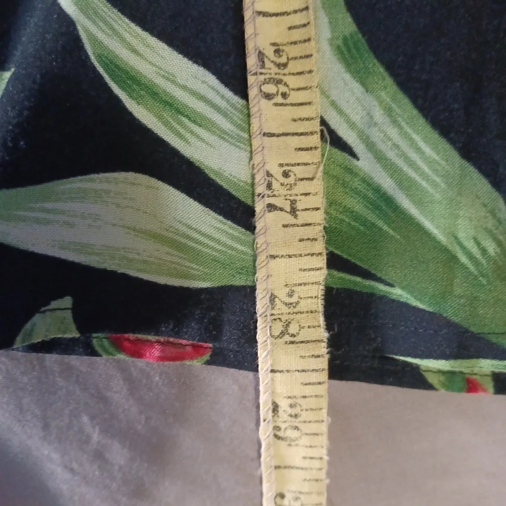 Notations Floral Hawaiian Resort Wear Button Up Rayon Shirt Floral Print Top 1X. - Image 4