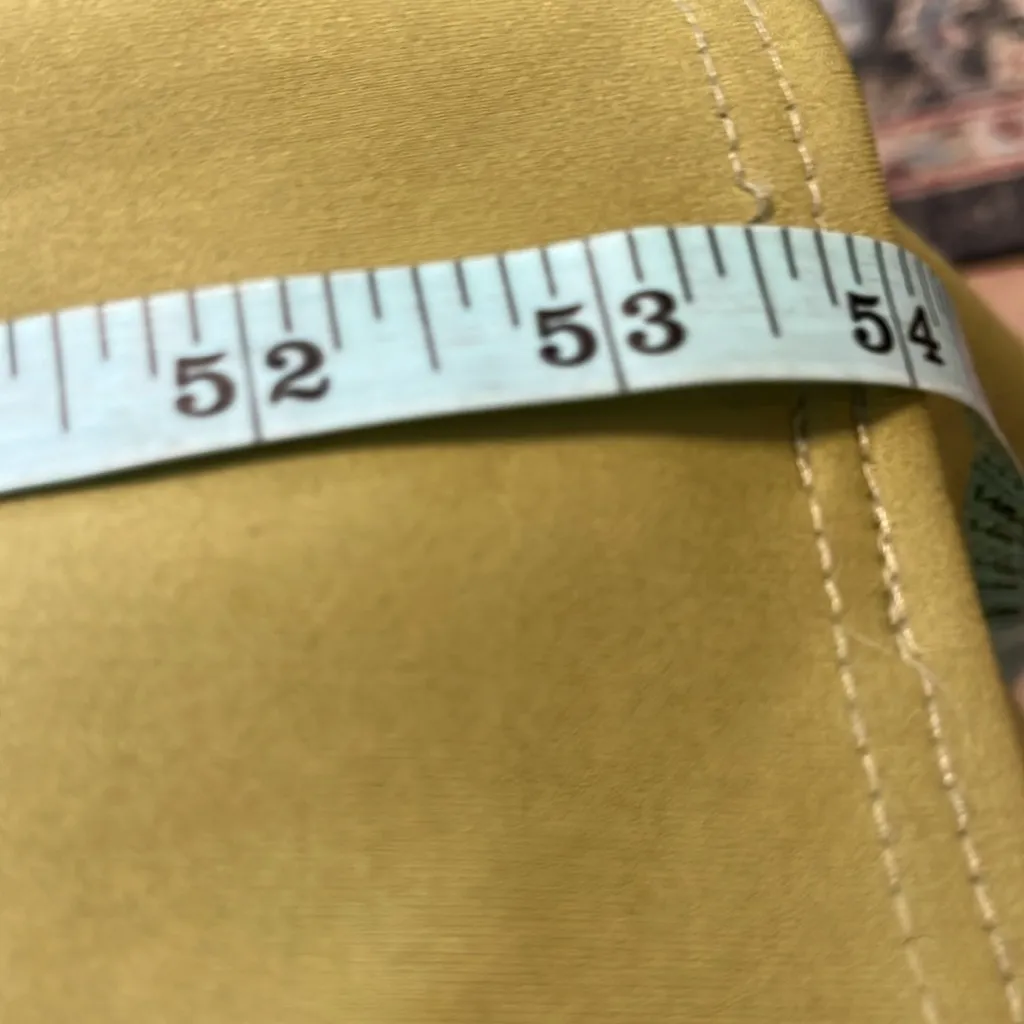 ASOS DESIGN front twist maxi dress with fluted sleeve in olive size 0 - Image 9