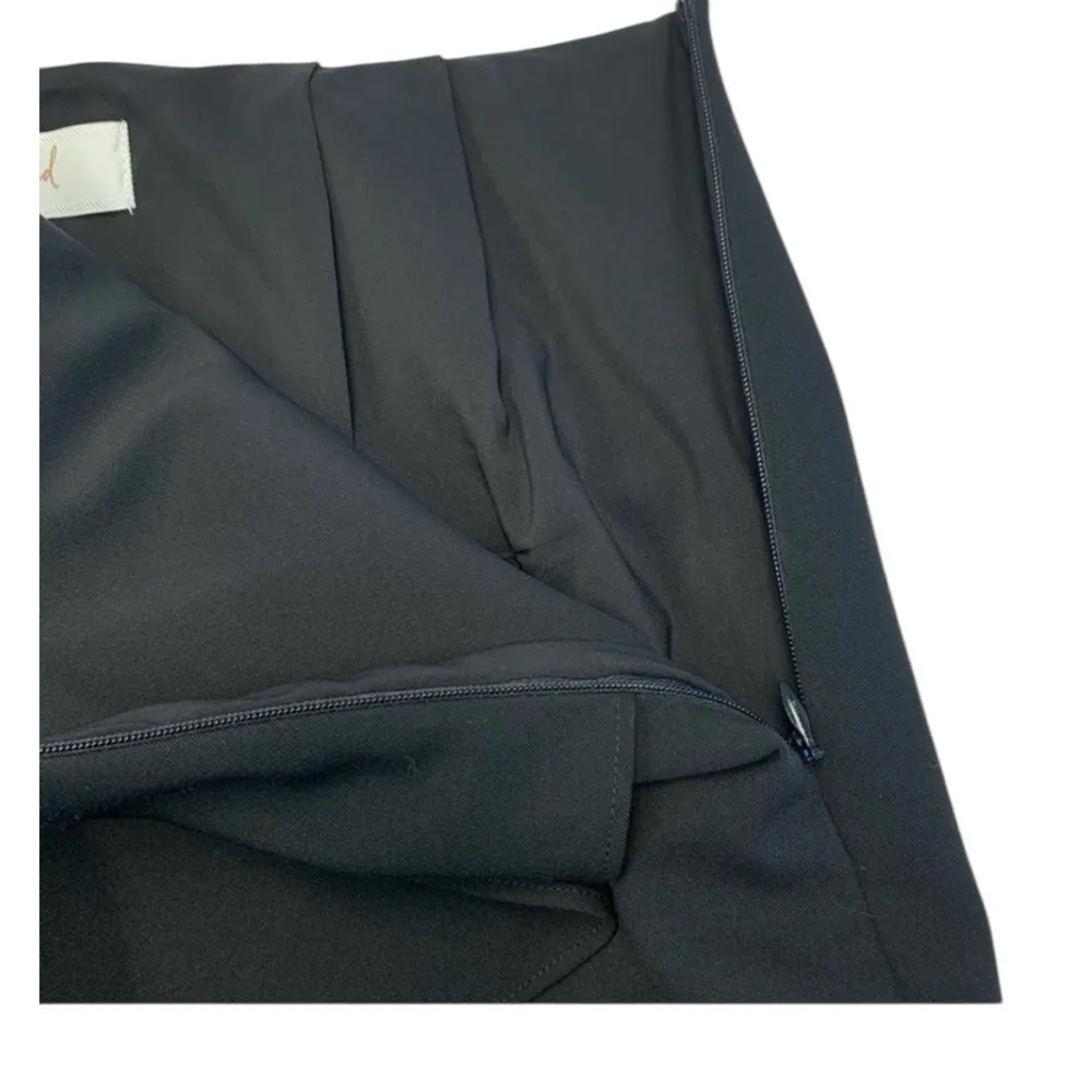 SCRIPTED RUFFLED SKIRT SZ SMALL Black with Ruffled for Night Out - Image 6