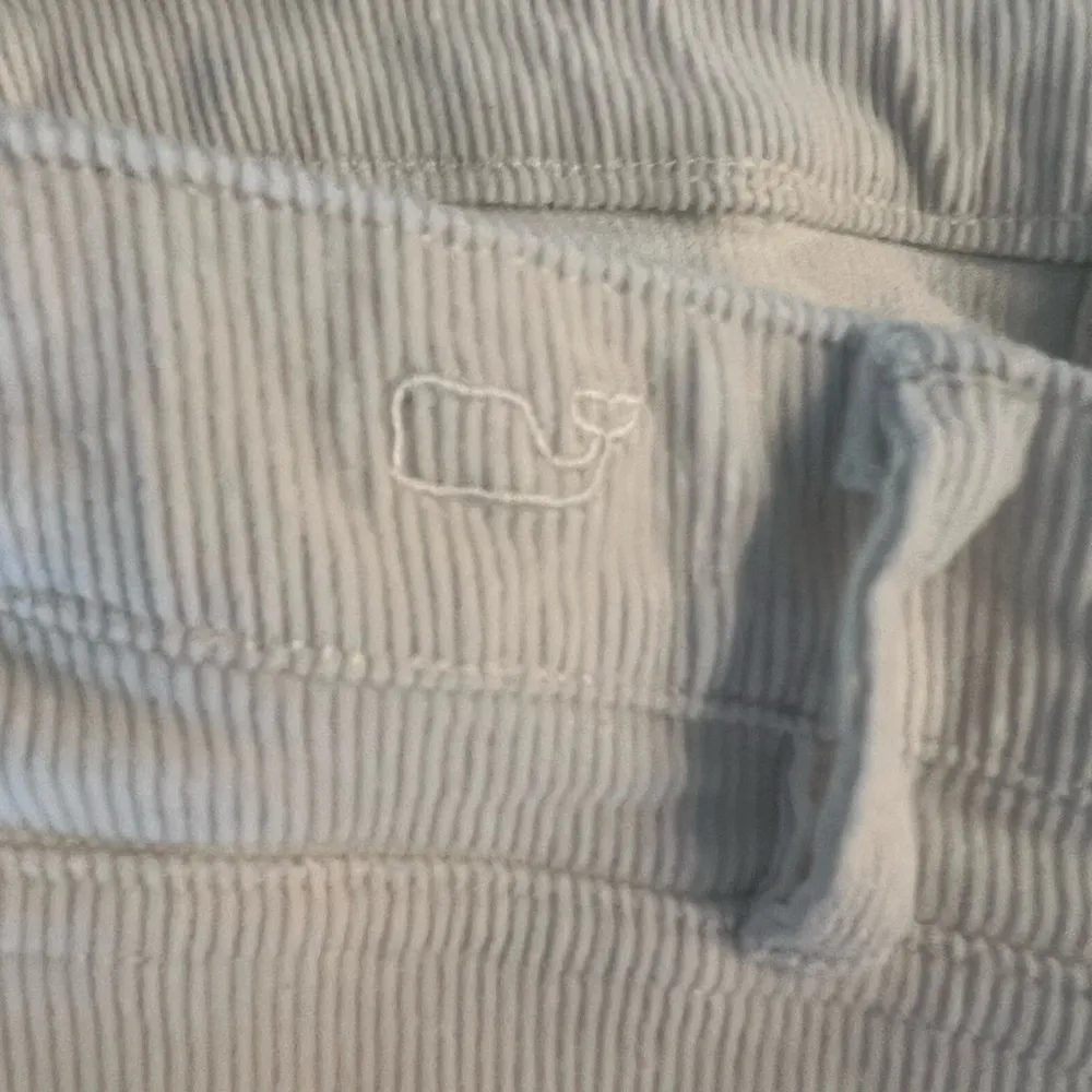 Vineyard Vines Women’s Corduroy Hight Rise Skinny Cream Straight Pant Size 27 - Image 9