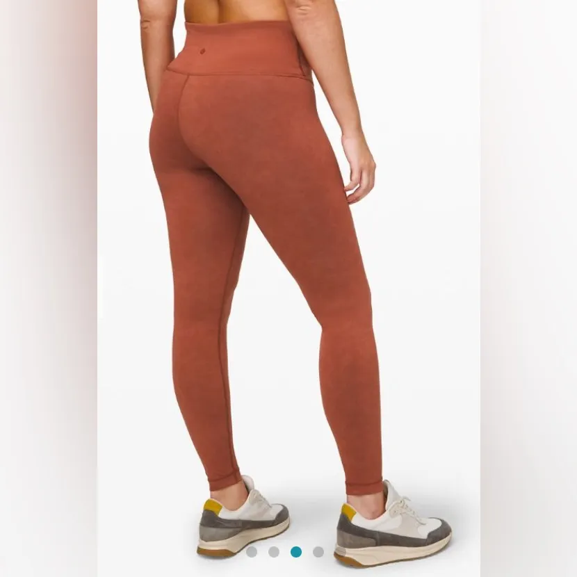 Lululemon Always On High-Rise Tight 28”  leggings Sky Wash print in Rustic Clay - Image 12