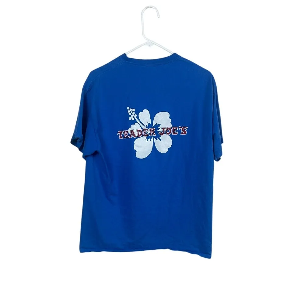 Trader Joe’s Blue Tee size M Size M - Image 2