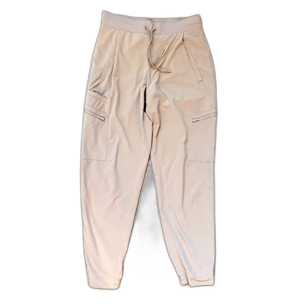 Athleta Go Far Travel Venture Pant Womens 2 XS Tapered Jogger Beige Athleisure - Image 5