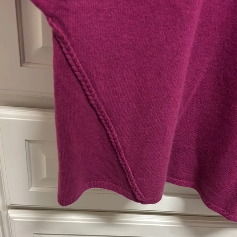 Garnet Hill Rich Berry Knit Top - Image 4